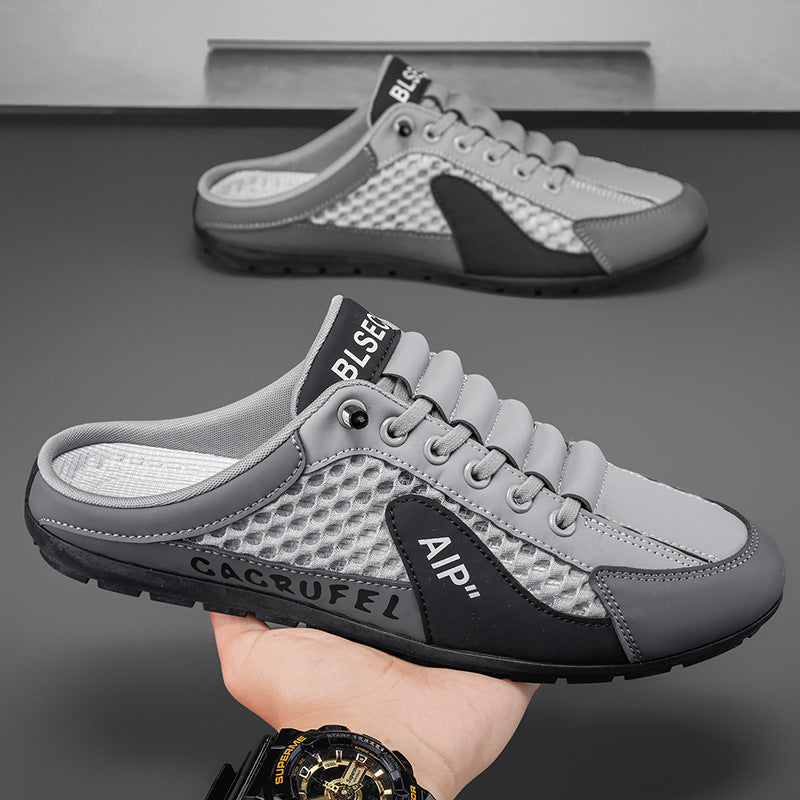 🔥【39-44】2026 Wysokiej jakości męskie miękkie i oddychające buty sportowe/kapcie codzienne