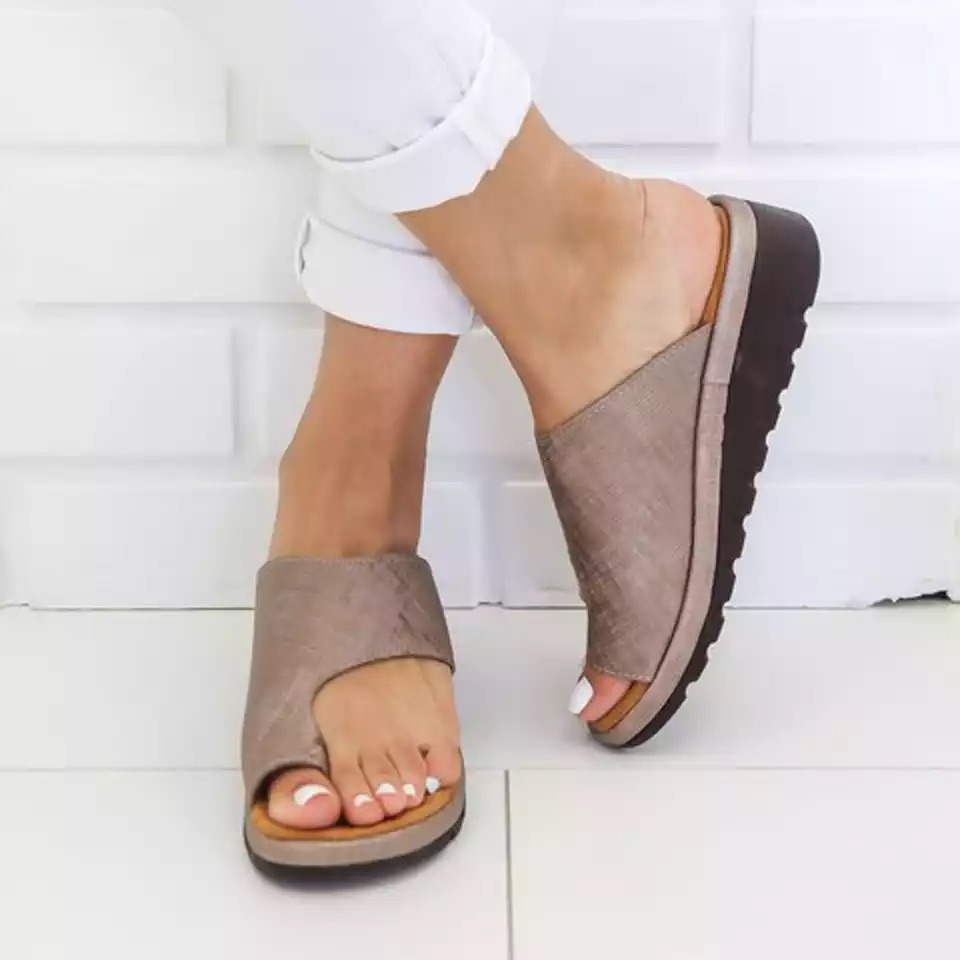👞【Плащане при доставка】💕2026 Дамски сандали с плосък връх (размери 35-43)🩰