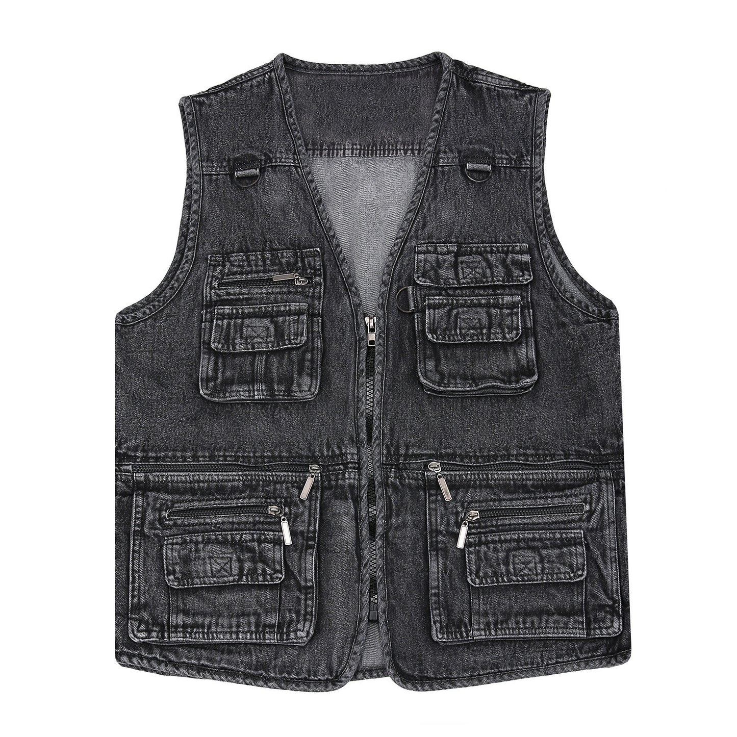 🔥 🦺50% REDUCERE【XL-7XL】Design atemporal, manoperă solidă - o vestă care se potrivește întotdeauna