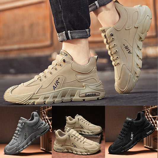 Zapatos casuales de hombre impermeables y transpirables – cómodos con suela suave, tallas 39-44