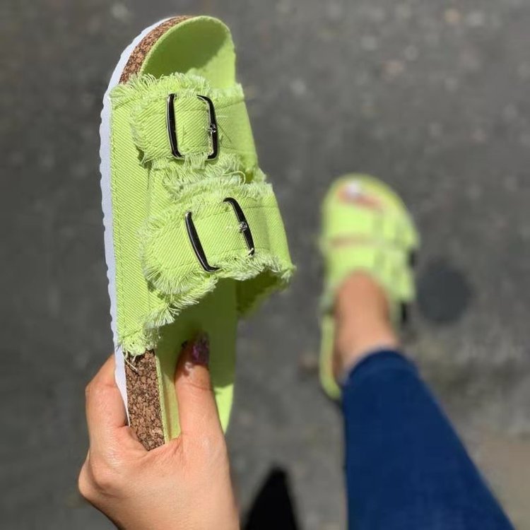👡50% de descuento✨✨【35-43】Sandalias de plataforma vaqueras retro de verano para mujer ✅Pago contra entrega