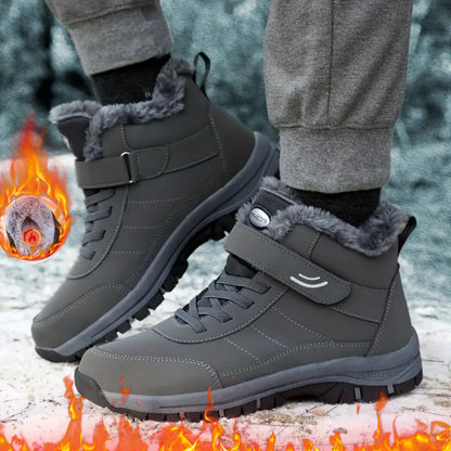 ⛄【Зимна отстъпка -50%🔥🔥】[39-44]Зимни кадифени и дебели топли спортни обувки, неплъзгащи се кашмирени снежни ботуши