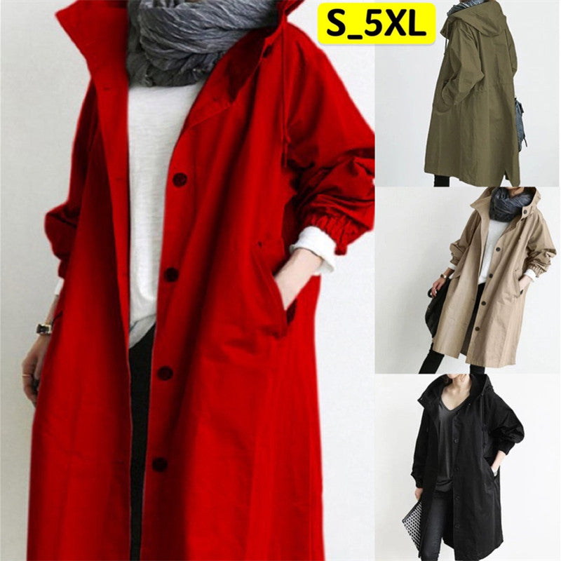 🔖【S-5XL】Nova modna ženska vjetrovka za jesen i zimu 2025.