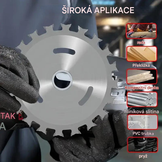 Kupite enega in dobite enega brezplačno [paket 2 kosov] dvostranski aluminijasti žagin list za obdelavo lesa