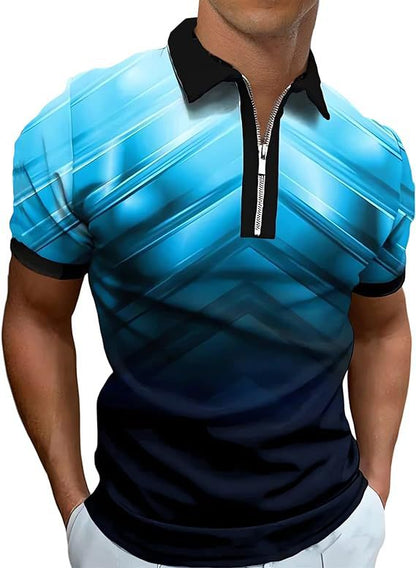 😎 50% taniej | Męska koszulka polo z krótkim rękawem S-6XL 2026. Nadaje się do pracy i odpoczynku