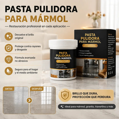 🥳 🔥 Dwie butelki za jedyne 109 zł! ✨ Pasta do polerowania marmuru – usuń zarysowania, przywróć połysk i zabezpiecz powierzchnię w zaledwie 2 minuty 🛡️