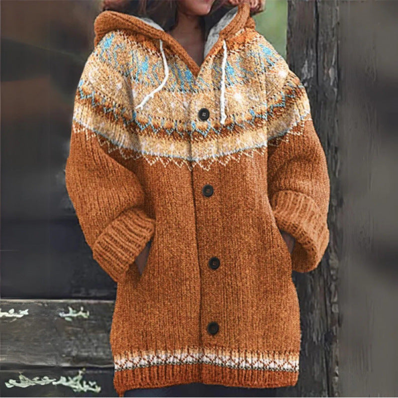🔥 Ostatni dzień – 50% zniżki 🔥【S–5XL】✨ Nowy kolorowy sweter z kapturem na jesień i zimę