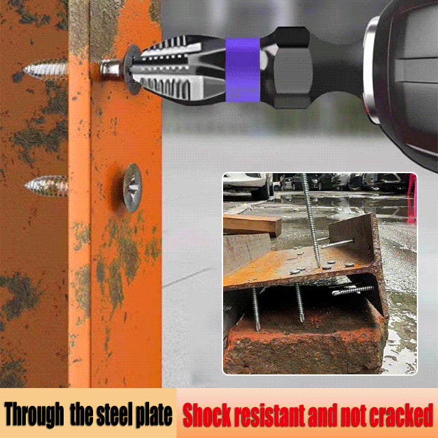 🔥🧰【25+50+65+70+90+150mm】Nadgrajena izvijaška konica z visoko trdoto, močnim magnetizmom, protizdrsna