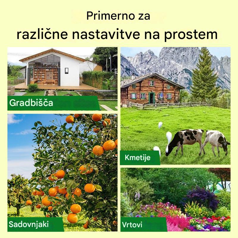 【🔥Kupite 1, dobite 1 brezplačno】🔥Solarni ultrazvočni odganjalec ptic za zunanji odganjalec ptic z utripajočo infrardečo svetlobo ter rdečo in modro LED