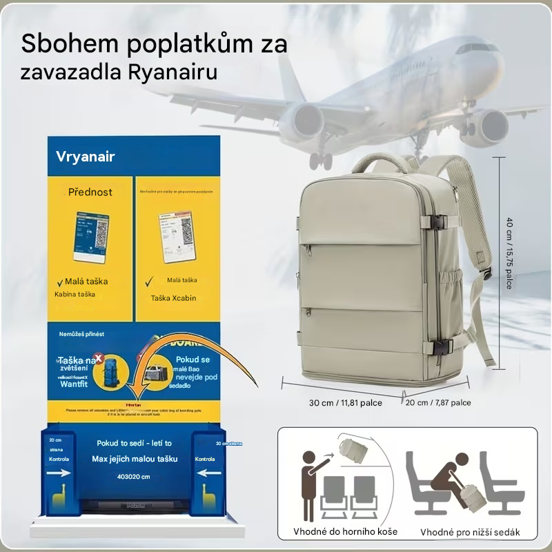 🎒Tento nový multifunkční pracovní batoh je vhodný pro studenty, kteří navštěvují výuku, ale i pro krátké služební cesty a cestování. Má velkou kapacitu.