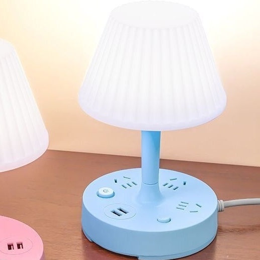 💡Многофункционална нощна лампа с вграден удължителен кабел: практична, стилна и енергоспестяваща!