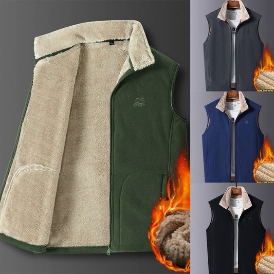 🔥【Časovno omejen popust】🔥【M-5XL】🌨️🧥Moške jesensko-zimske modne jakne, topli brezrokavniki 2025