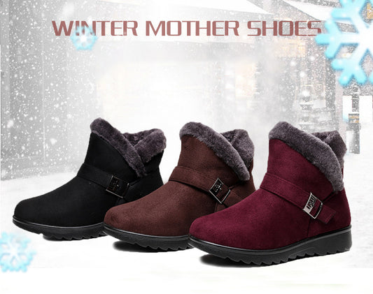 👢【35-43】Plišne i debele tople ravne cipele, velike čizme za snijeg