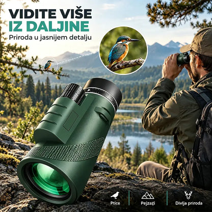 😍🔭【Ograničena ponuda】Monokular visoke rezolucije i vojne kvalitete – idealan za lov i promatranje na velike udaljenosti 🎯🌌