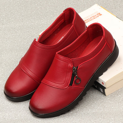 🔥【35-41】Удобни обувки от телешка кожа, мека подметка, неплъзгаща се, устойчива на износване за дълго време, гарантирано качество