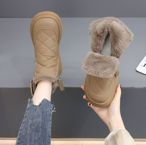 👢【35-41】[Hot Spot] 2025 Есен Зима Нови топли ботуши за сняг с дебела подметка.