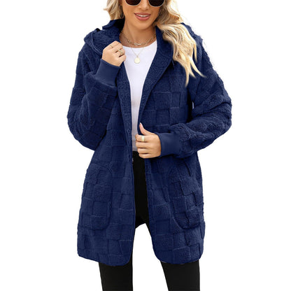 ☃️Obmedzená zľava 50 %❄️[S-5XL]🌸Novinka pre zimnú sezónu: Dámska voľnočasová bunda s kockovaným fleecom