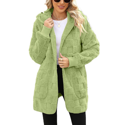 ☃️Obmedzená zľava 50 %❄️[S-5XL]🌸Novinka pre zimnú sezónu: Dámska voľnočasová bunda s kockovaným fleecom