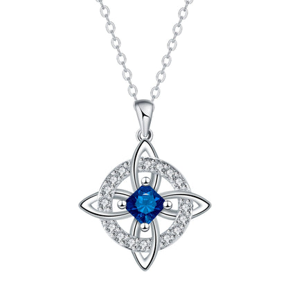 🔮💞Collar místico de nudo de bruja con piedra de nacimiento ✅️Pago contra entrega