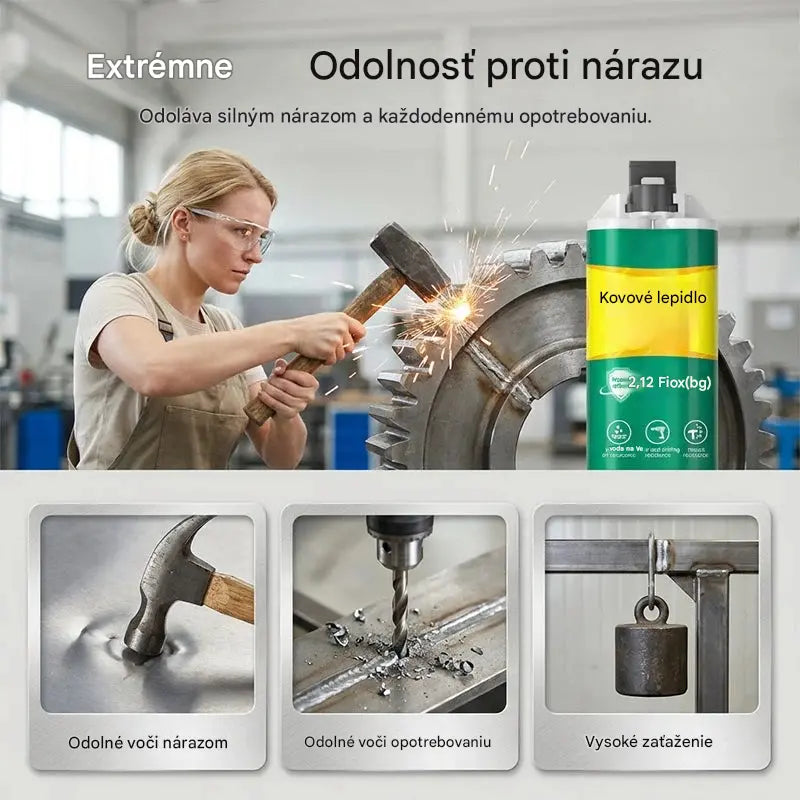 【3-dielna sada】 26 € 🔥 Časovo obmedzená zľava 50 %! 🛠️ Vysokopevnostný gél na opravu kovov AB