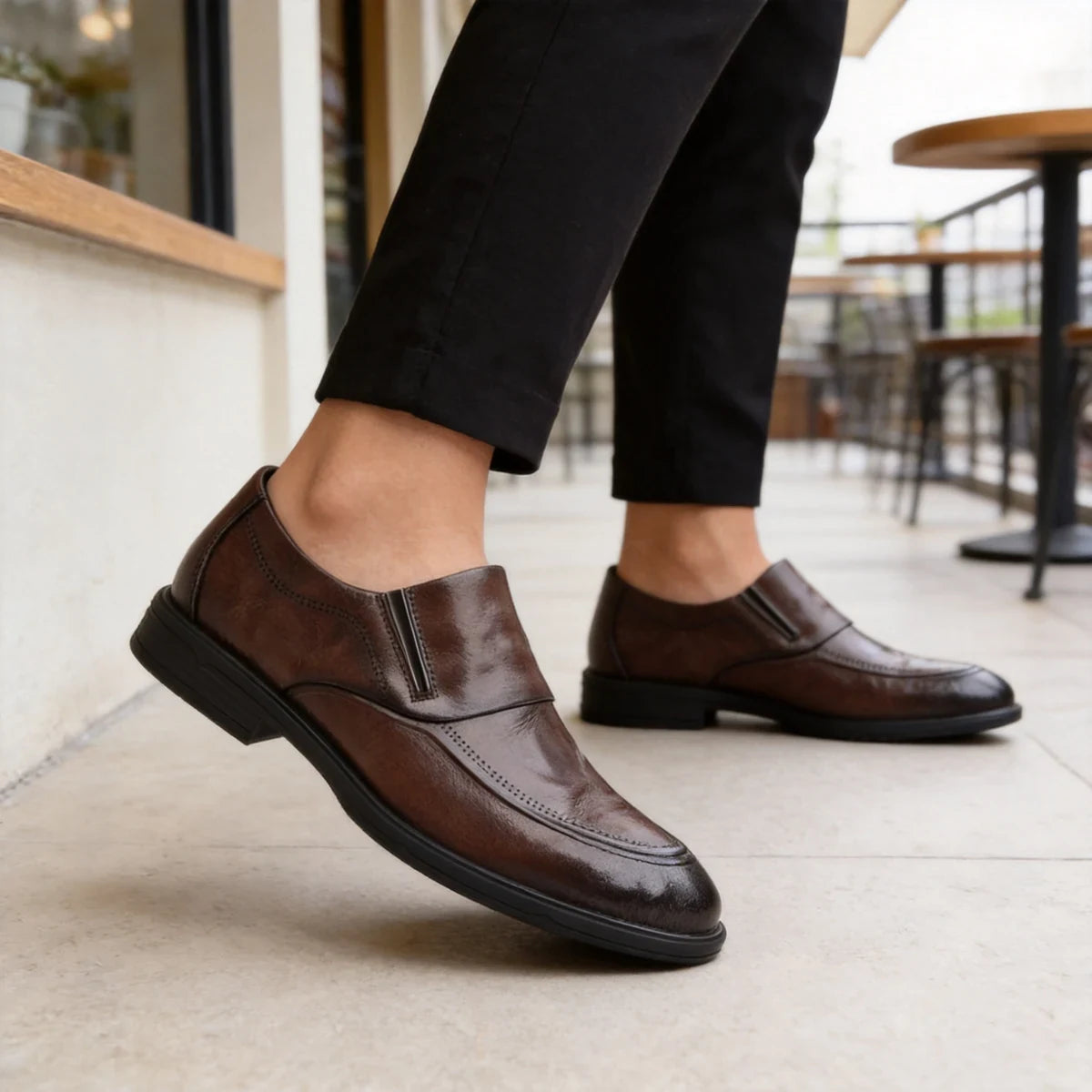 ✨🔥【38-44】Męskie buty biznesowe w stylu brytyjskim z miękkiej skóry ✅miękka skóra ✅oddychające ✅miękka podeszwa ✅codzienne