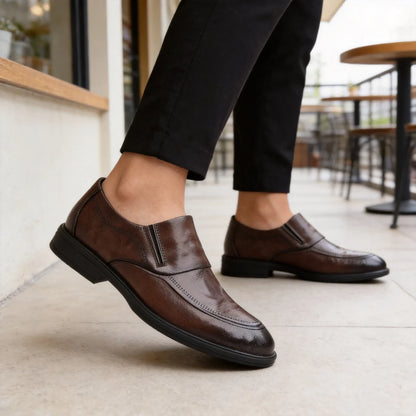 ✨🔥【38-44】Męskie buty biznesowe w stylu brytyjskim z miękkiej skóry ✅miękka skóra ✅oddychające ✅miękka podeszwa ✅codzienne