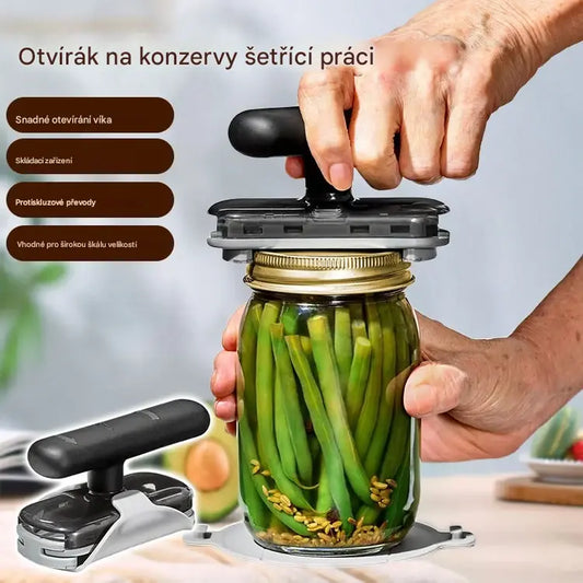 [Kupte jeden, druhý dostanete zdarma] Ekonomický otvírák na konzervy. Užitečný nástroj do rodinné kuchyně.