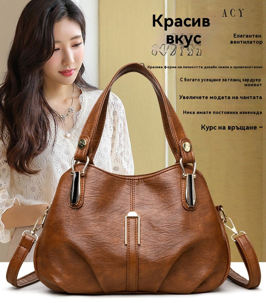 👜【Popust za novo prispelo】Nova visokokakovostna ženska torba za čez ramo velike prostornine