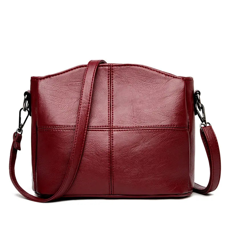 🔥👜👜 Nowa torba na ramię ze skóry naturalnej, ręcznie robiona w stylu retro, nowoczesna i uniwersalna.