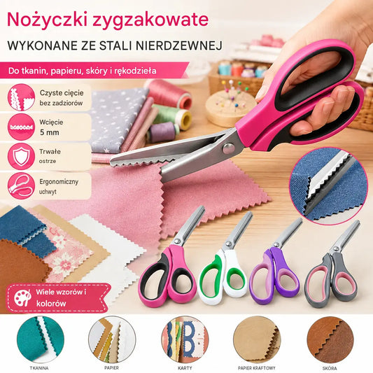 ✂️🧵Wielofunkcyjne nożyczki do robótek ręcznych, z łatwością stworzysz efektowne koronki!