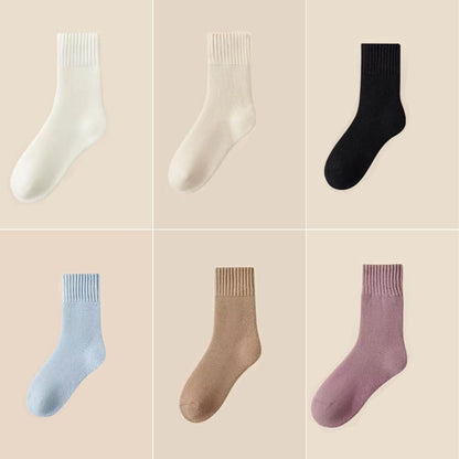 🔥【Reducere de 50%】🧦Șosete groase și călduroase din lână pentru iarnă, super groase și călduroase, elastice, mărimea 35-42