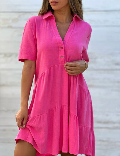 🔥👗【S-5XL】Visokokakovostna, lahka in zračna modna obleka.