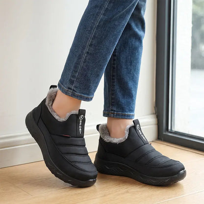 【35-41】Nowe damskie buty zimowe – ocieplane, grube, ciepłe, casualowe, śniegowce dla mam
