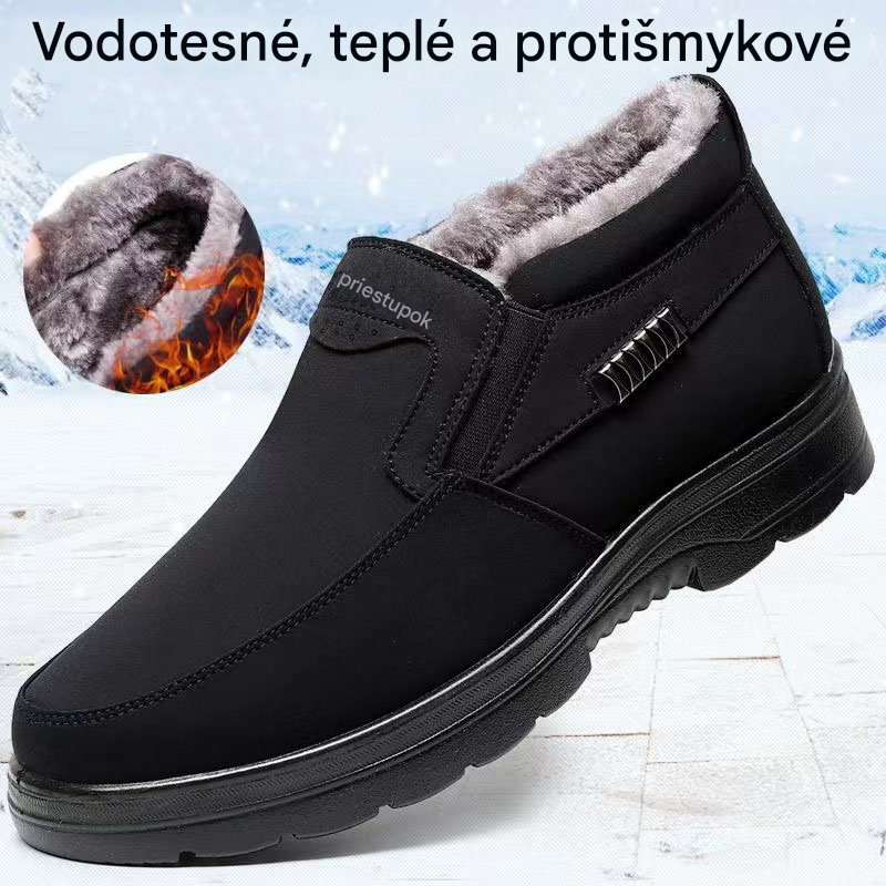 【Zľava 50%】【39-47】Zimné čižmy, polstrované a zosilnené, nepremokavé a teplé