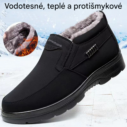 【Zľava 50%】【39-47】Zimné čižmy, polstrované a zosilnené, nepremokavé a teplé