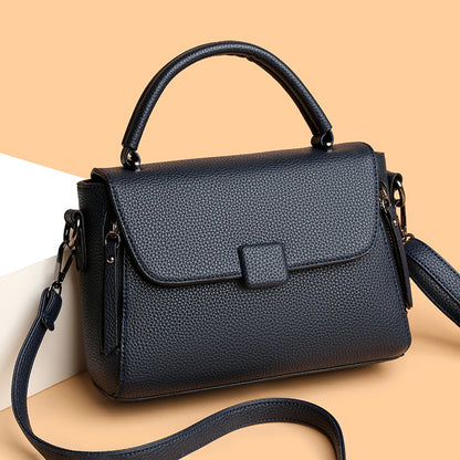 👜💖Nová módní a všestranná dámská kabelka z roku 2025, velká kapacita, více přihrádek, malá čtvercová taška přes rameno/crossbody, jednoduchý design