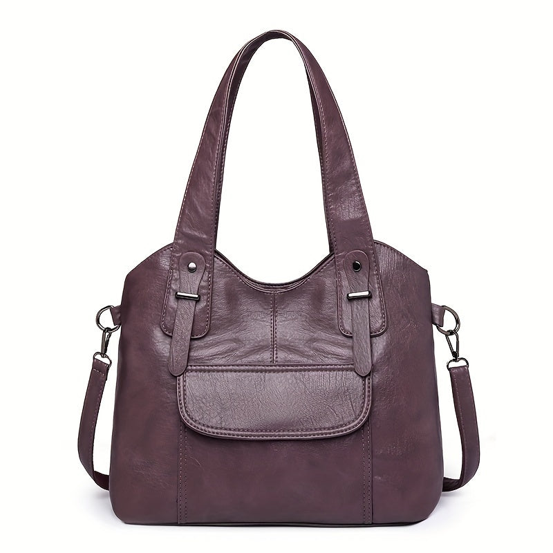 💓👜Ново! Мека кожена чанта 👛 Елегантна и просторна. 50% отстъпка!