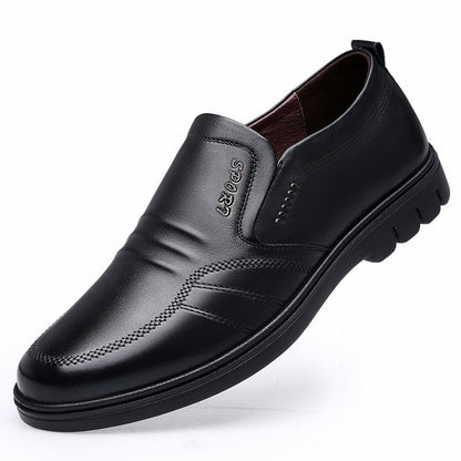 🔥【39-44】--1 para 129  zł.👞Męskie buty biznesowe, wykonane z oryginalnej skóry, z wygodną miękką podeszwą, odpowiednie na wiele okazji.