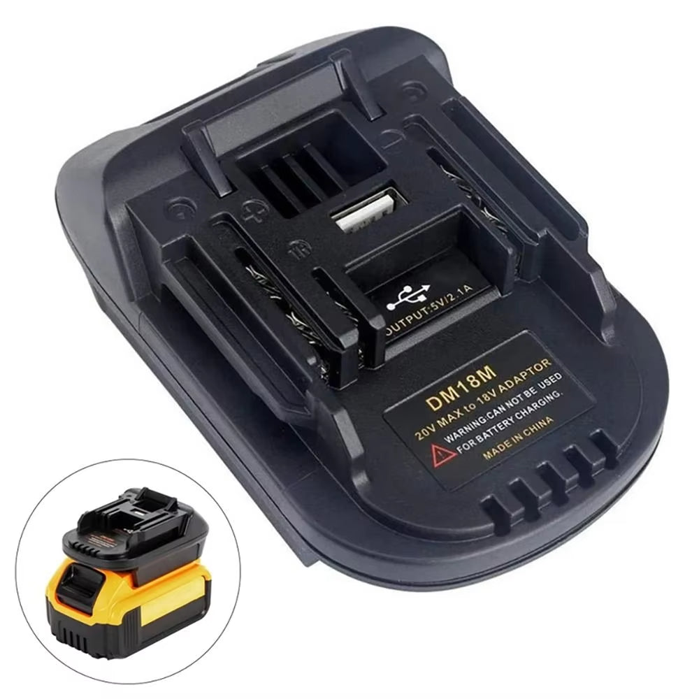 ⚡【Pago contra entrega✅️】Adaptador de batería de litio para herramientas de batería de 18 V