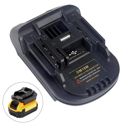 ⚡【Pago contra entrega✅️】Adaptador de batería de litio para herramientas de batería de 18 V