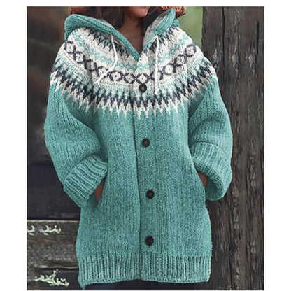 🔥 Ostatni dzień – 50% zniżki 🔥【S–5XL】✨ Nowy kolorowy sweter z kapturem na jesień i zimę