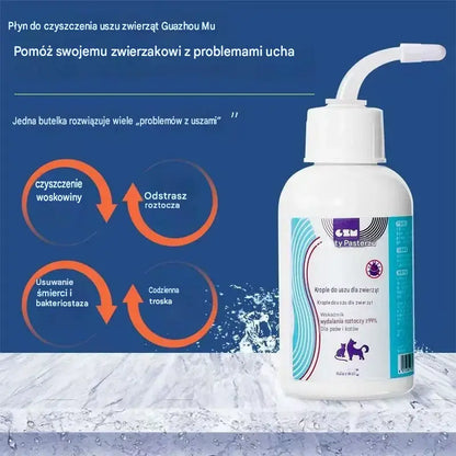 【Kup 1, a 1 dostaniesz gratis】🐶🐱 Środek do czyszczenia uszu, który łagodzi swędzenie w uszach psów i kotów.