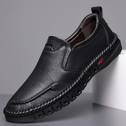 🏆👞【39-44】2026 casualowe buty sportowe dla mężczyzn, wykonane z prawdziwej skóry, z miękką, antypoślizgową, oddychającą podeszwą ✅Płatność przy odbiorze