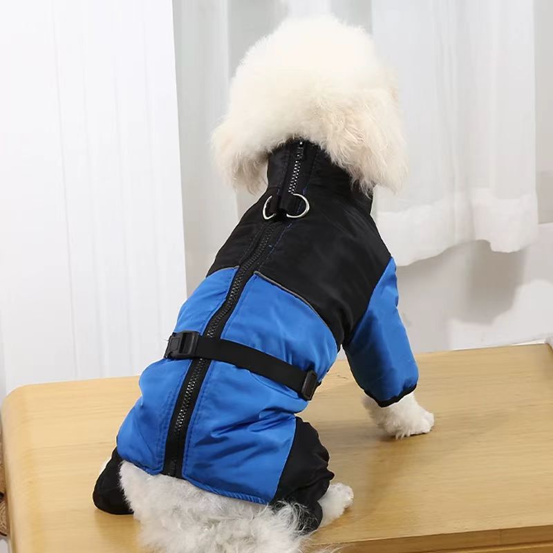 🔥【Sezonska razprodaja - 50 % popust】【1.5-10kg】🐕Jesensko/zimska puhovka za pse, topla, debela in vodoodporna