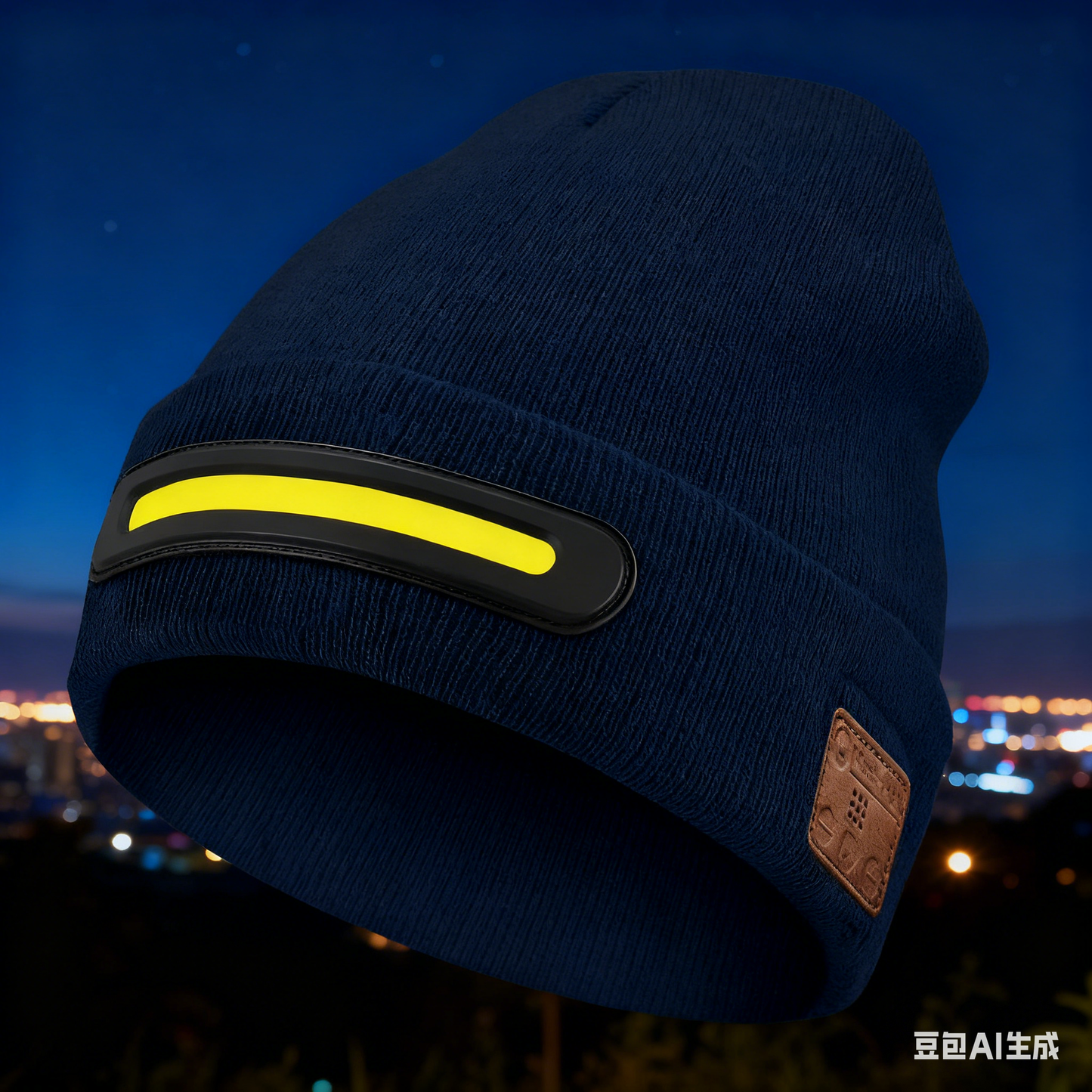 🔥50% zľava🔥🧢Nabíjateľná LED čiapka s Bluetooth，Zostaňte v teple💡