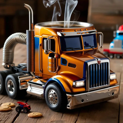🚛【50% zniżki】Ręcznie robiony kubek do kawy w kształcie ciężarówki