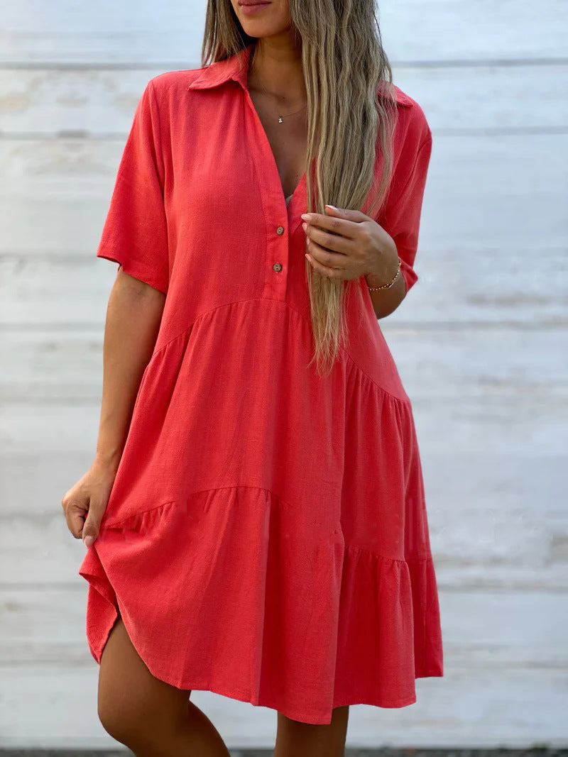 🔥👗【S-5XL】Visokokakovostna, lahka in zračna modna obleka.