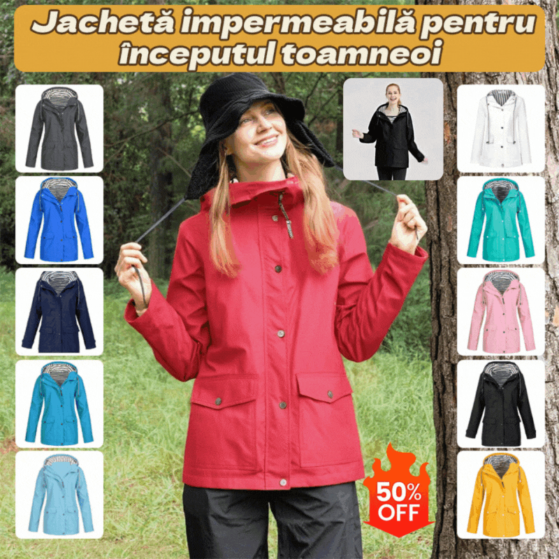 🍂🧥【S-5XL】Vízálló kabát kora őszre: kényelem és elegancia 50% kedvezménnyel