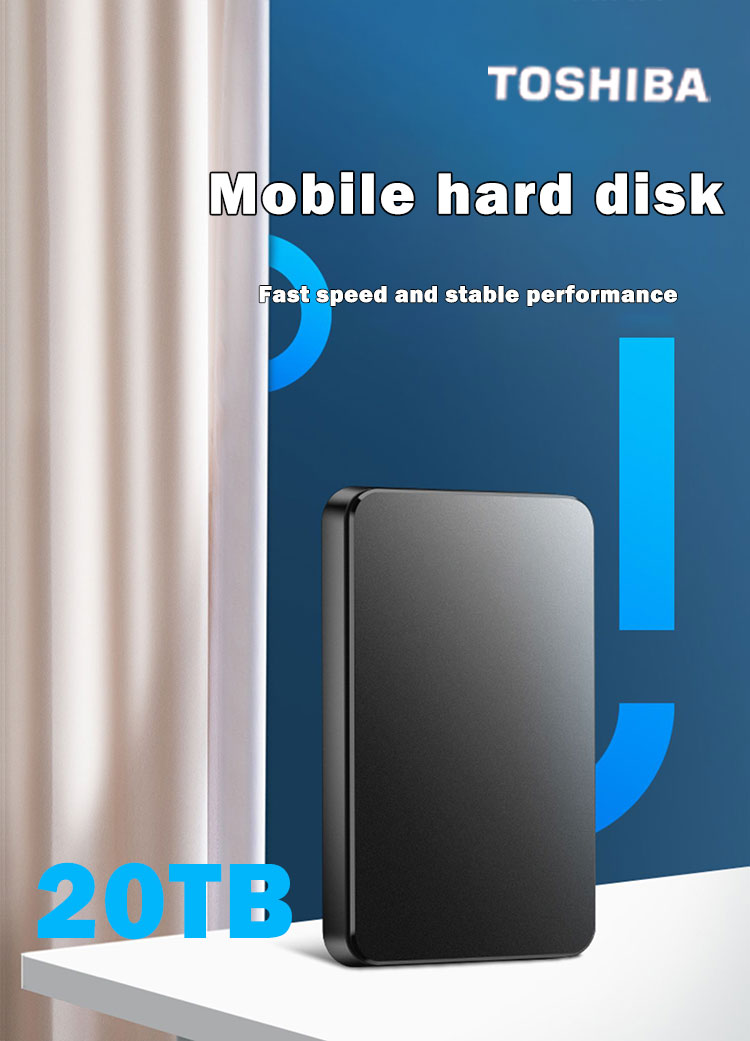 [Poslední den 50% sleva] Přenosný pevný disk 20TB