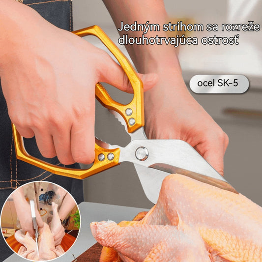 🔥Časovo obmedzená ponuka🔥 Multifunkčné, odolné a ostré kuchynské nožnice